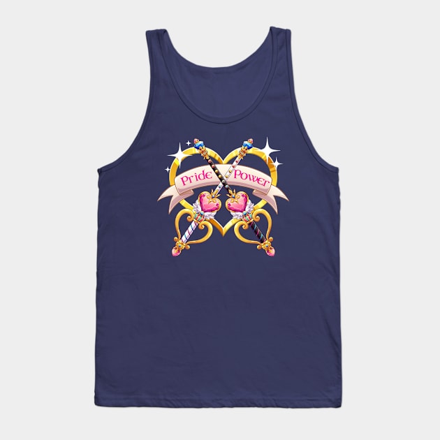 Pan Pride Power Tank Top by Padfootlet